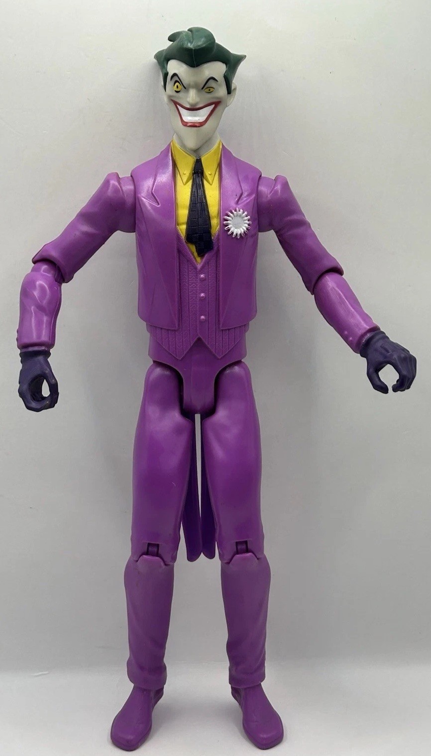 Mattel The Joker 12" Jointed Action Figure DC Comics Justice League Purple Suit