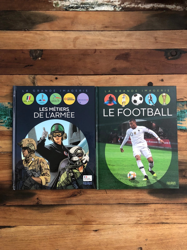 Lot 2 livres la grande imagerie
