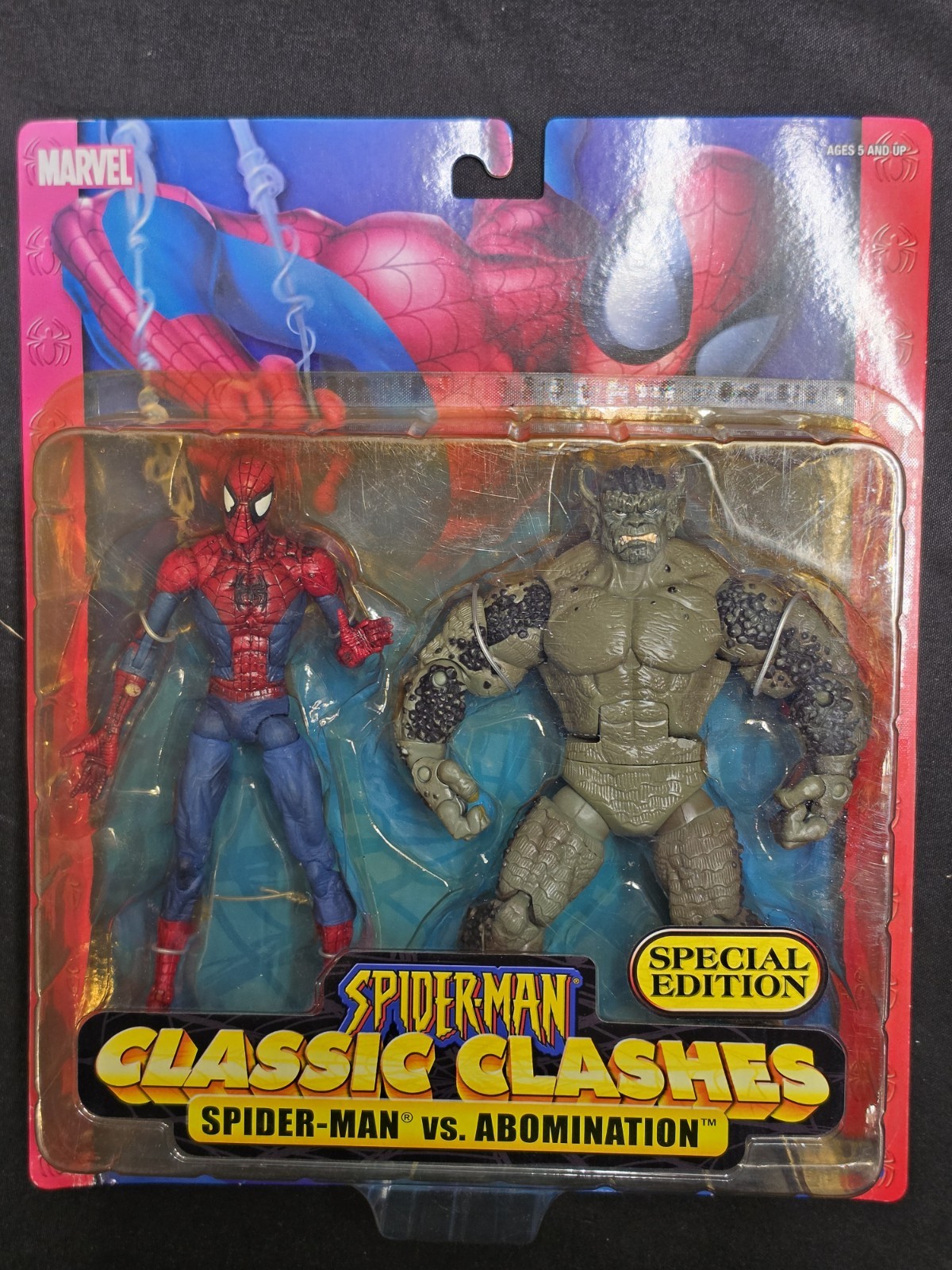 ToyBiz 2005 Modellino Spider-Man vs Abomination Classic Clashes Marvel
