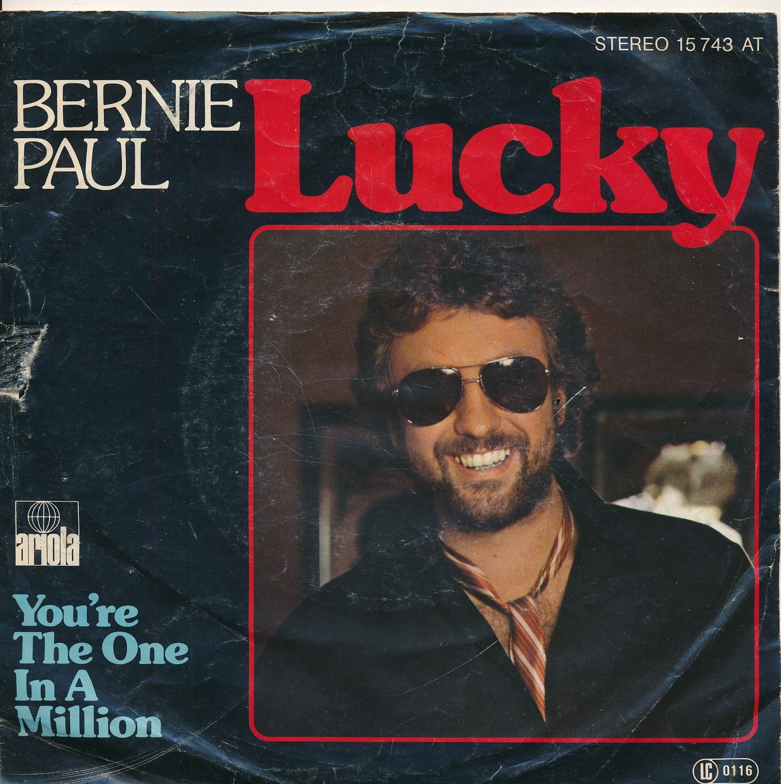 Lucky - Bernie Paul - Single 7" Vinyl 251/14