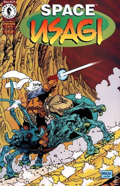 Space Usagi #2 FN/VF 7.0 1996 Stock Image