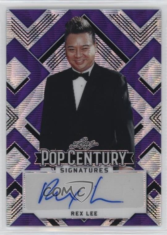 2022 Leaf Metal Pop Century Purple Wave 18/20 Rex Lee #BA-RL1 Auto k4s