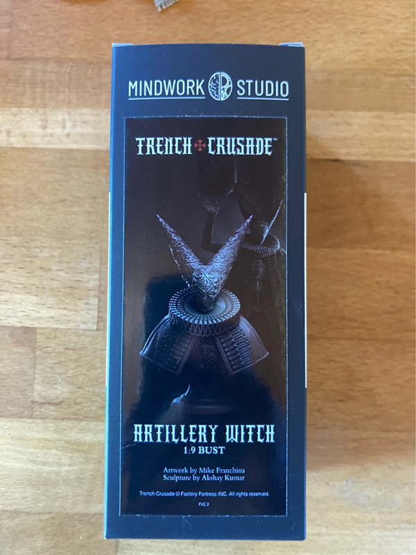 Trench Crusade Artillery Witch Bust