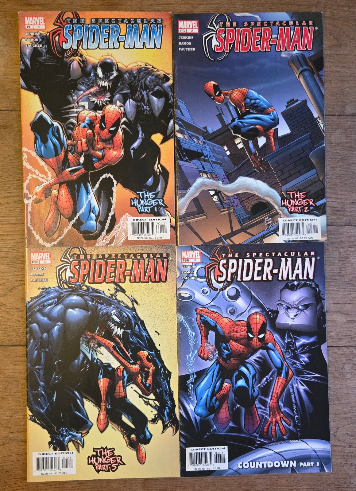 Spectacular Spider-Man (2nd Serie) #1-2-5-6 Venom, Doctor Octopus,Humberto Ramos