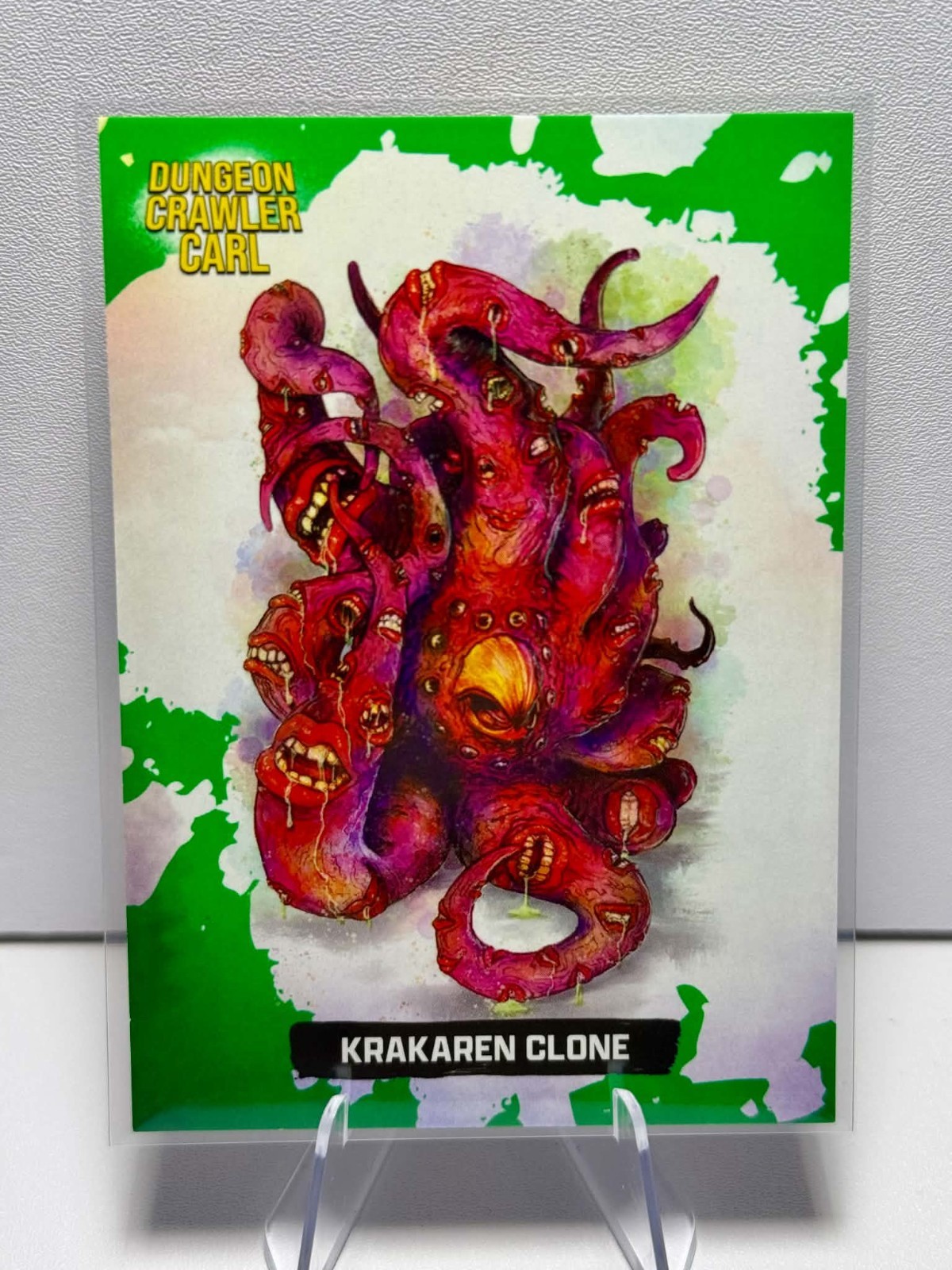 Dungeon Crawler Carl - Krakaren Clone Emerald Variant Card #032 Series 1 Borant