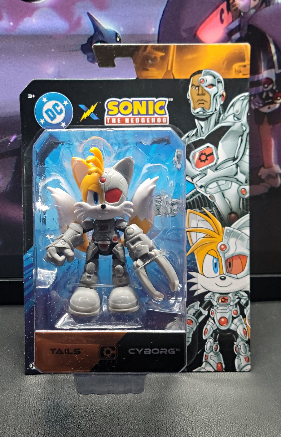 JAKKS Pacific Sonic the Hedgehog Tails Cyborg Modellino 25 POA Plastica