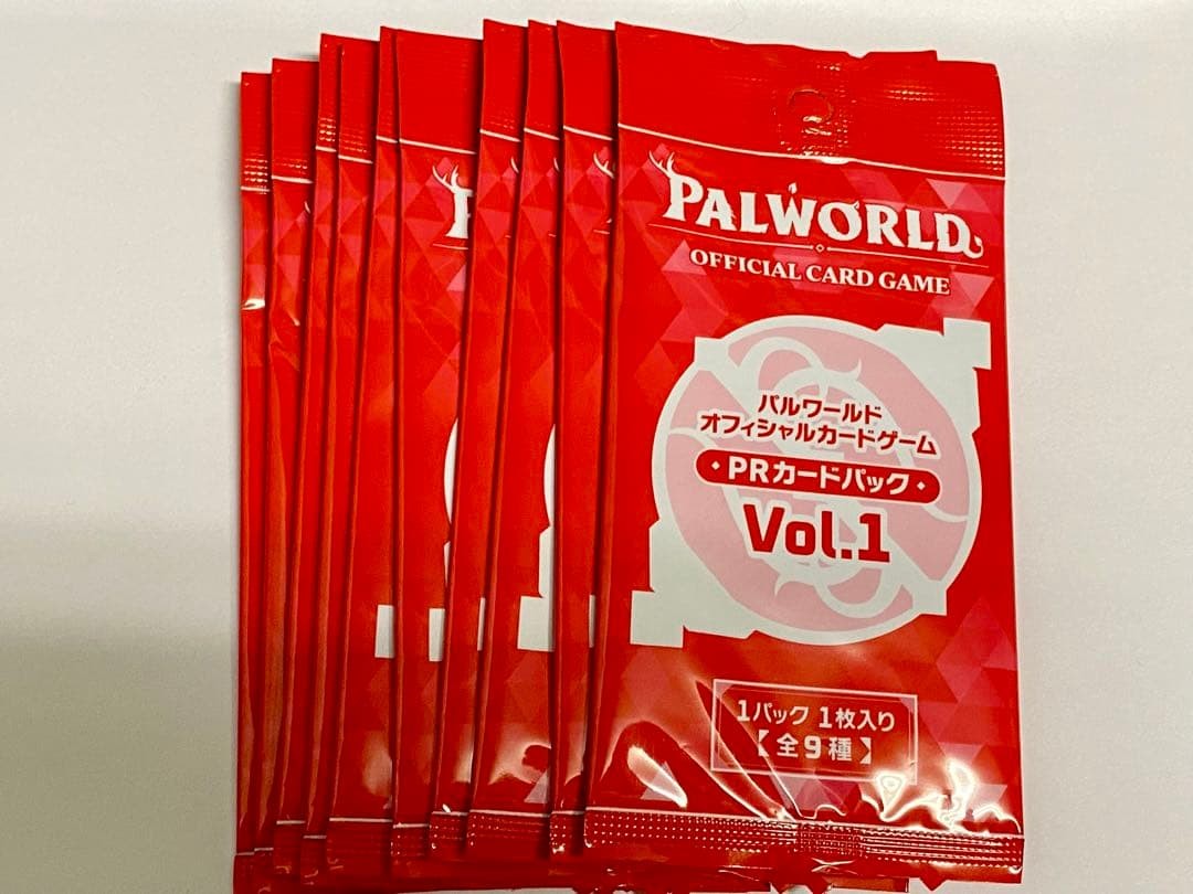 Palworld Gioco di Carte Ufficiale PR Card Pack Vol.1 Set di 10 Promo Giapponese 2026