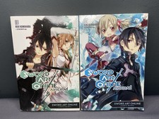 SWORD ART ONLINE AINCRAD 1. 2. REKI KAWAHARA BOOKS MANGA  