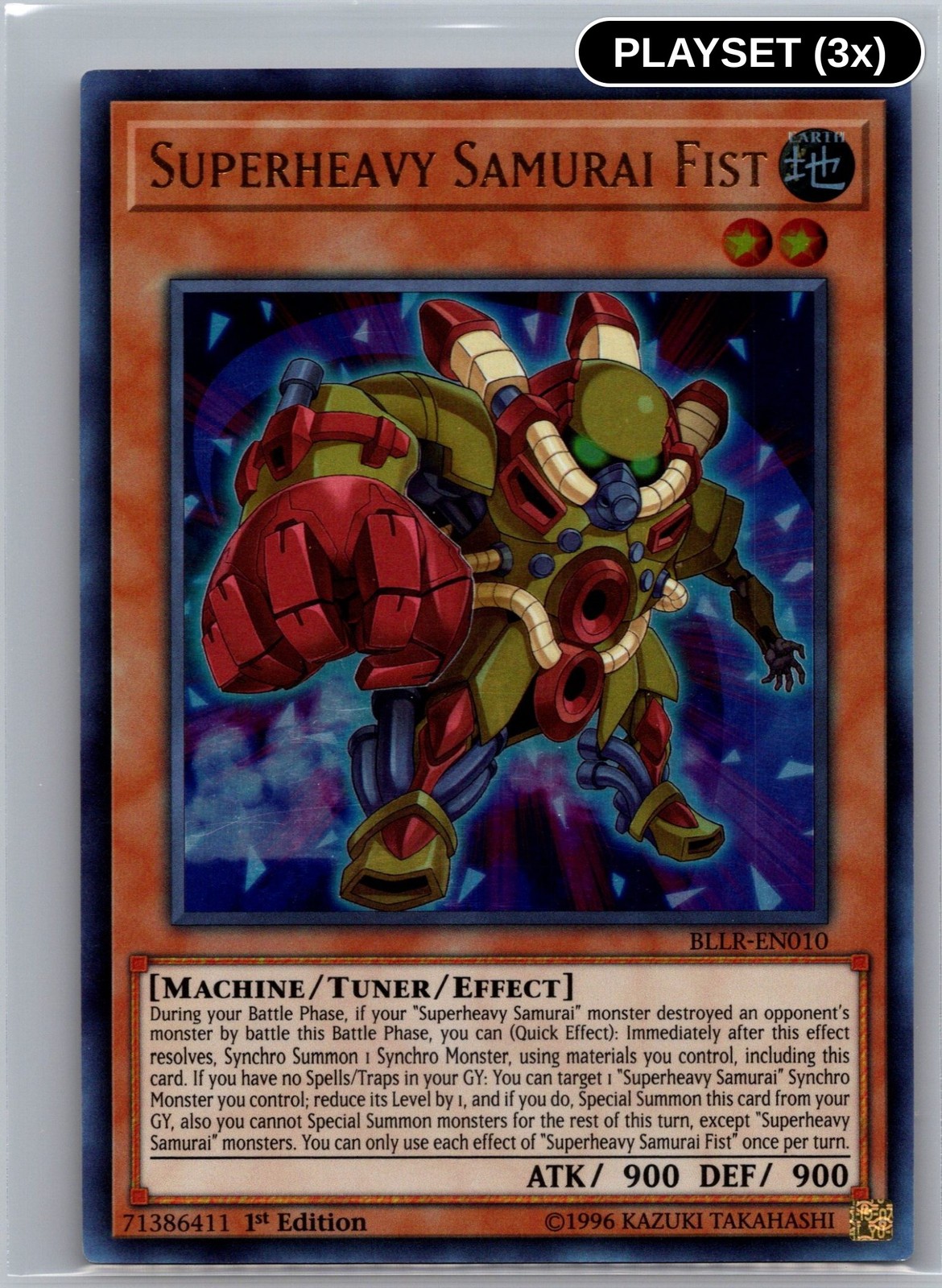 Superheavy Samurai Fist BLLR-EN010 NM