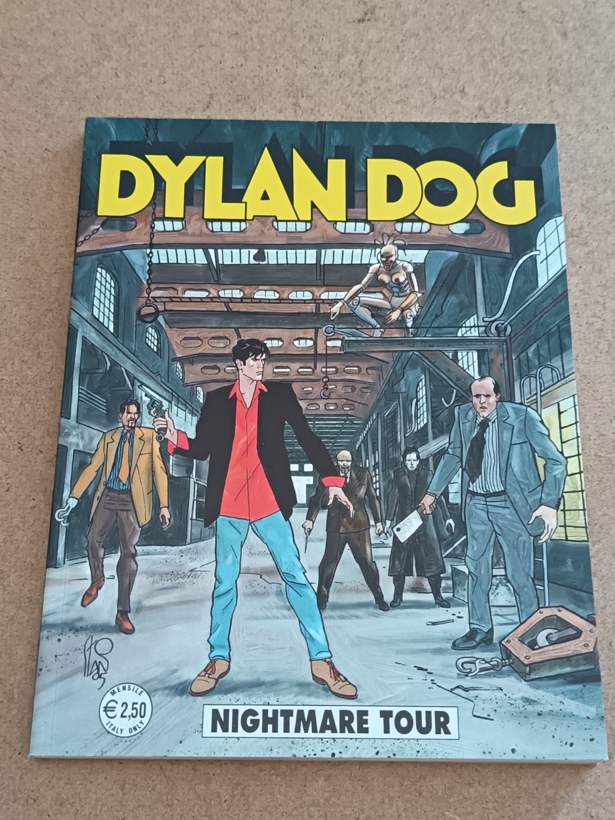 1938A DYLAN DOG N°231 NIGHTMARE TOUR SERGIO BONELLI OTTIMO