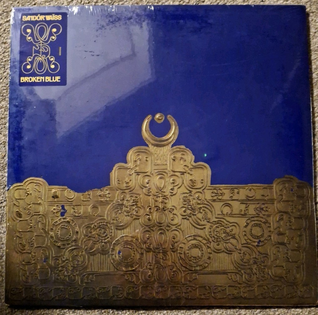 Sandór Waïss Broken Blue Vinyl Album LP 2022 Lore Records 19658702441