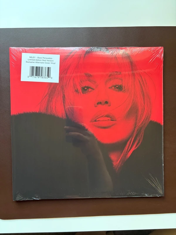 Miley Cyrus - Bass Persuades Store Exclusive "Ruby Red" Vinyl