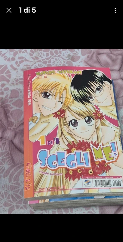 Scegli me! Kekkon Shiyou yo – Serie Completa Vol. 1-4 di Wataru Mizukami Play Press