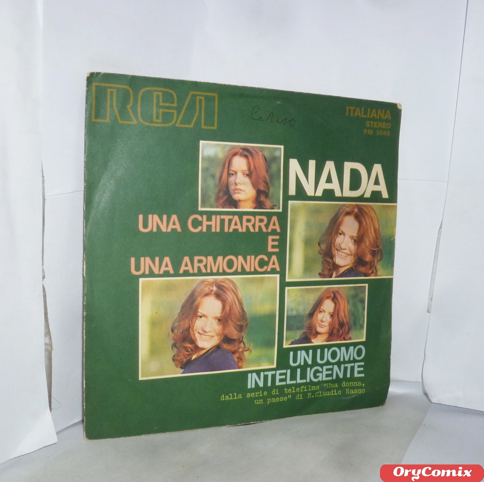 NADA - UNA CHITARRA E UNA ARMONICA - VINILE 7" POLLICI 45 GIRI RPM BUONO