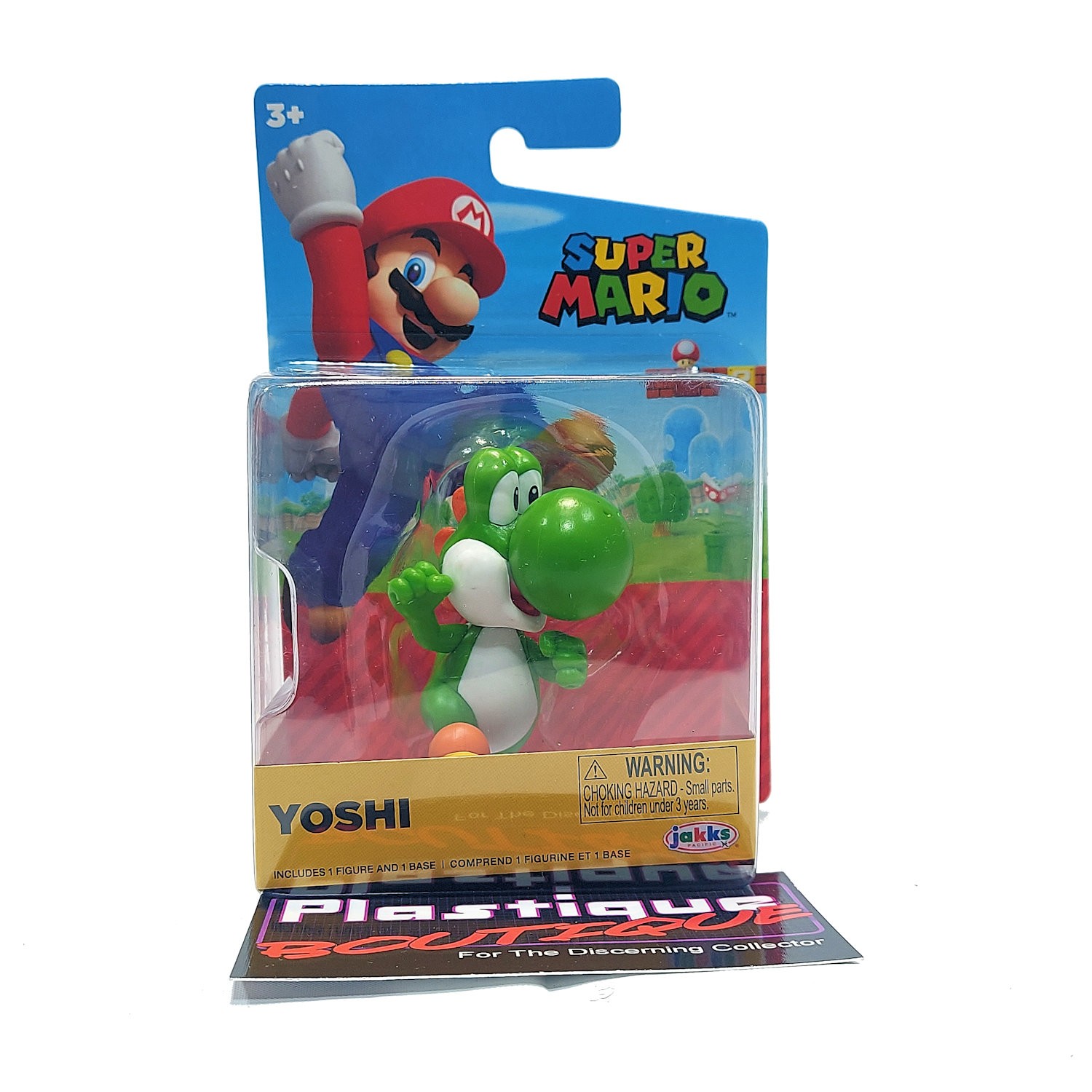 World Of Nintendo Yoshi Funzionante 2.5 SUPER MARIO BROTHERS SMB JAKKS PACIFIC G...
