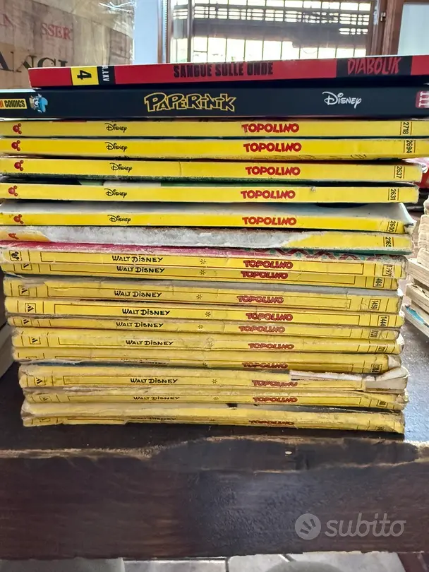 Lotto Fumetti Topolino Vintage (Anni '70-'00)