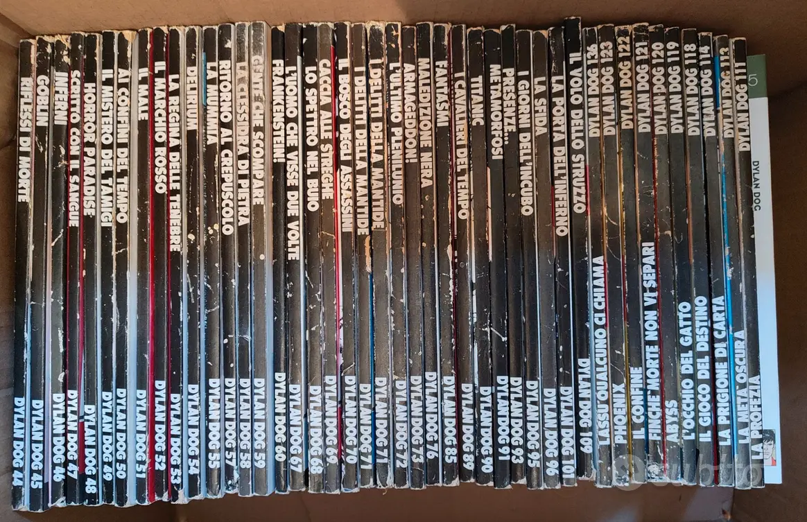 Dylan Dog Ristampa – lotto 44 albi + volume Sclavi