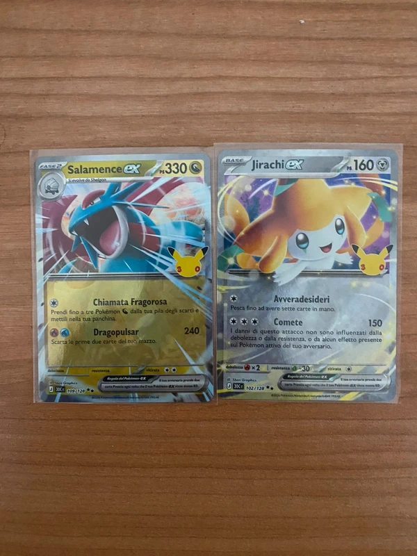 Jirachi ex/ salamance ex 30th
