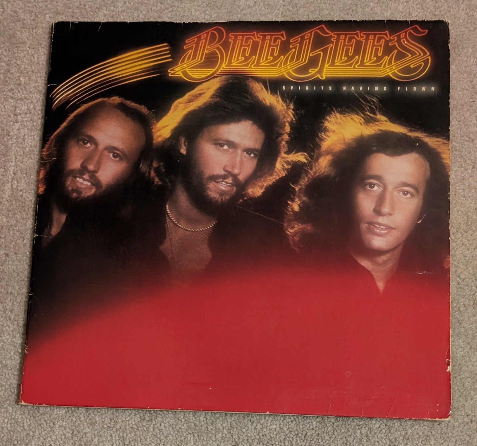 Bee Gees Spirits Having Flown Vinyl Record LP Album Vintage 1st US Press RSO VG+