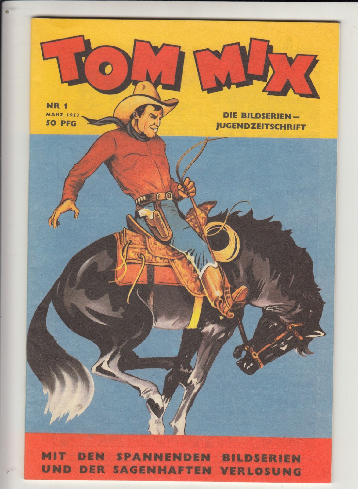 Quaderno Tom Mix n.1 Hethke Editore