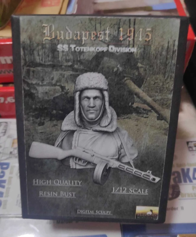 Soldado aleman Budapest 1945. 1/12 Pathos Miniatures