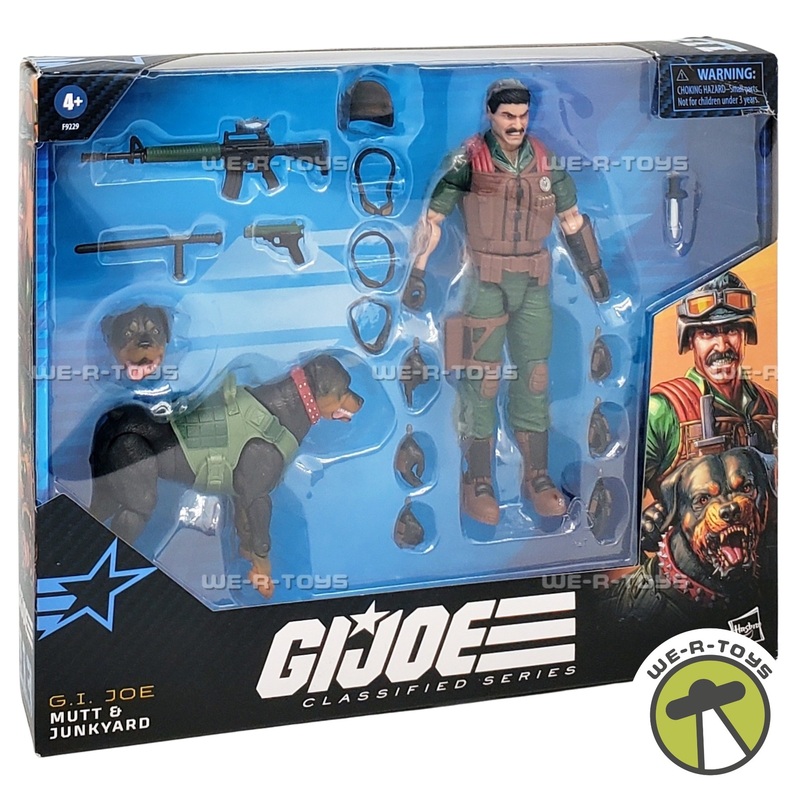 G.I. Joe Classified Series 113 Mutt & Junkyard Action Figure 2024 Hasbro F9229