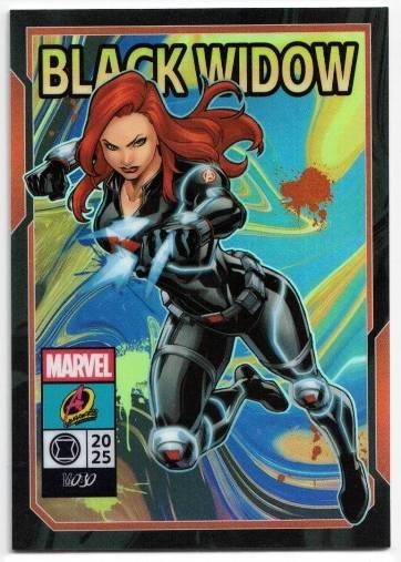 2025 Cenese: Marvel Mojo Fest Promo MJ-05 Black Widow WOWbeau