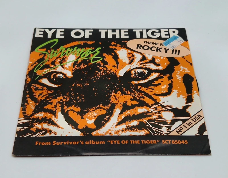 1982 Vinyle / 45T - Rocky III - Survivor : The Eye of the Tiger