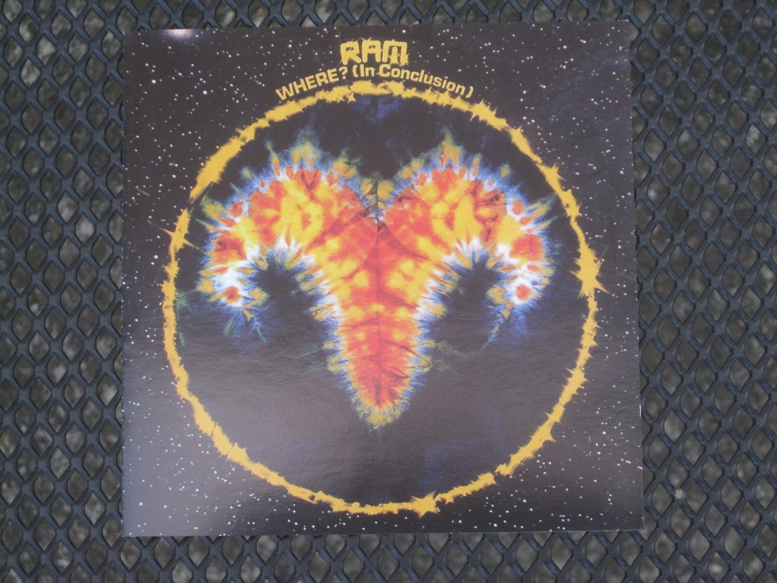 RAM Where? (in Conclusion) Psych Prog CD