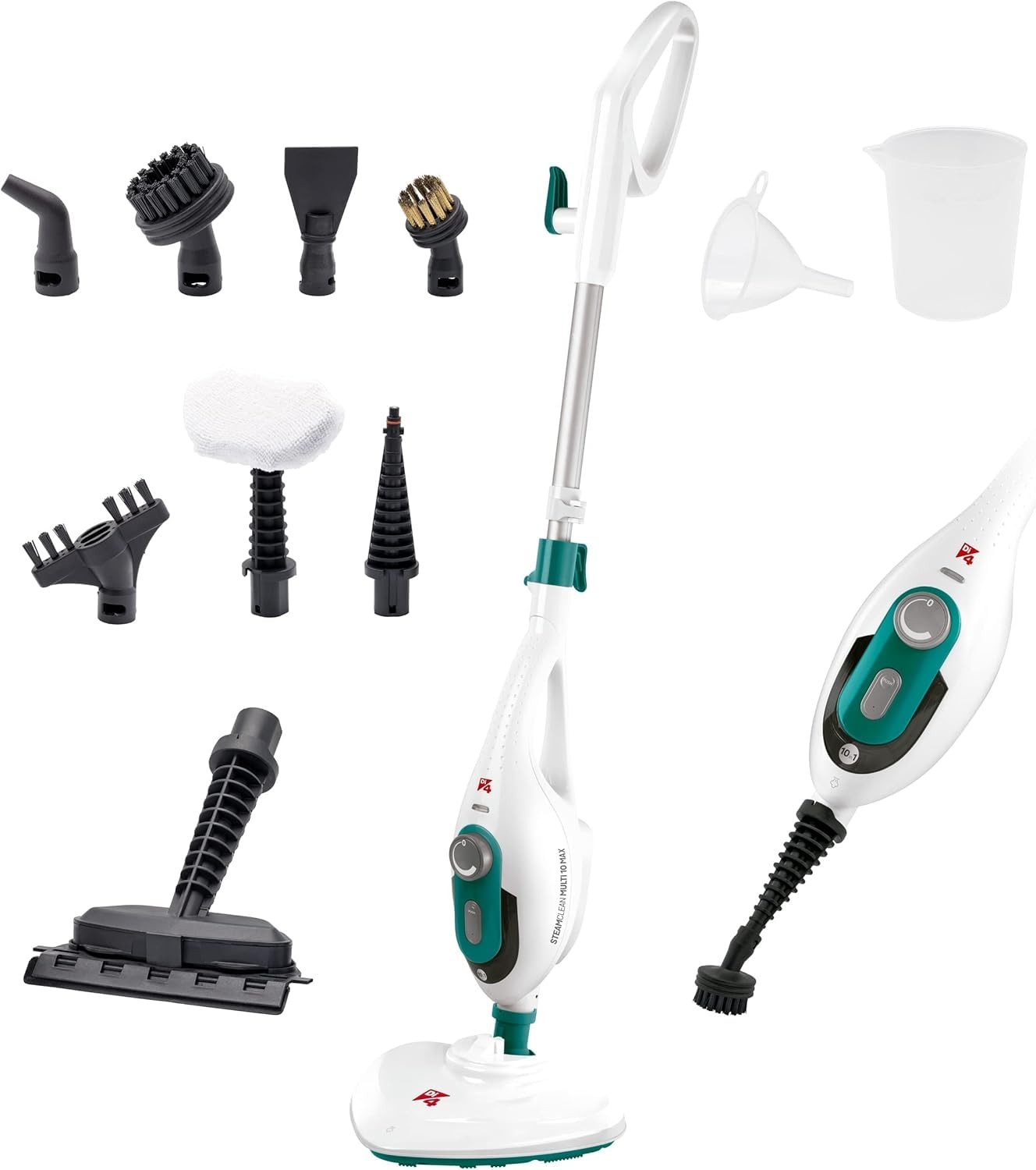 SCOPA A VAPORE MULTIFUNZIONE STEAMCLEAN MULTI10 MAX 10 IN 1 1500 W PULIZIA PROFO