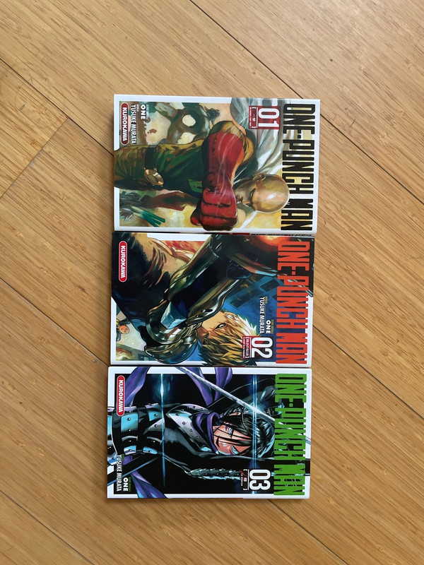 One Punch Man 1,2,3 + 1 poster