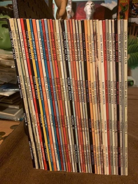 Grande lotto Lone Wolf & Cub #1-40 manga classico completo 1987