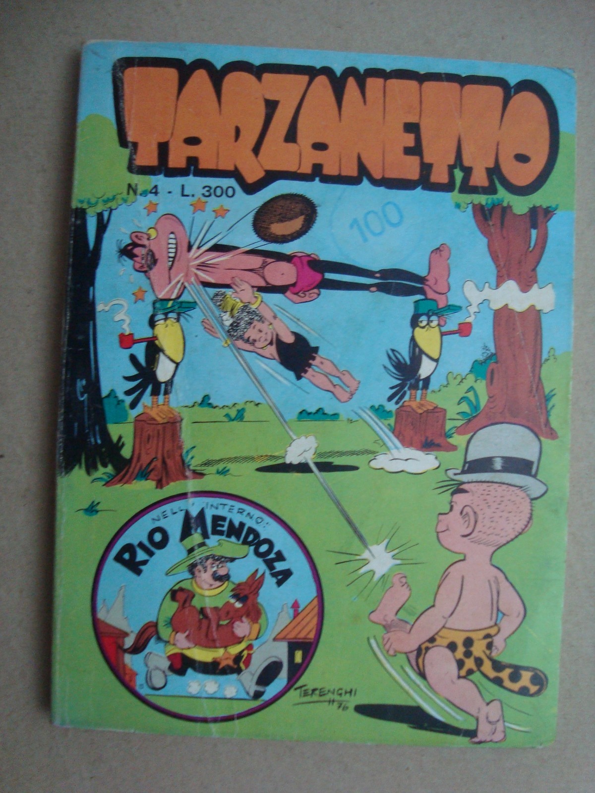 tarzanetto n° 4 ed. edinational 1976