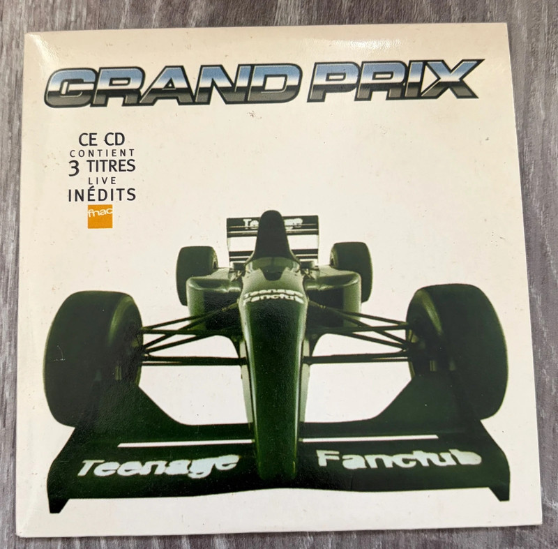 Teenage Fanclub - cd promotionnel lié à la sortie du cd Grand Prix