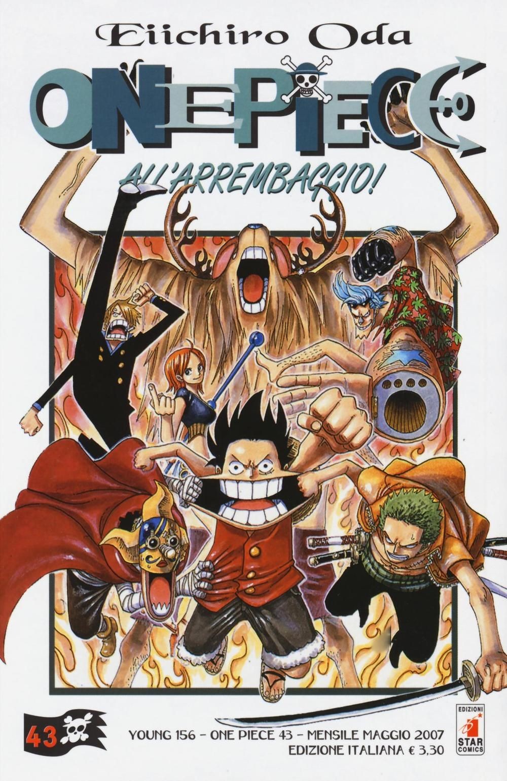 Libri Eiichiro Oda - One Piece #43