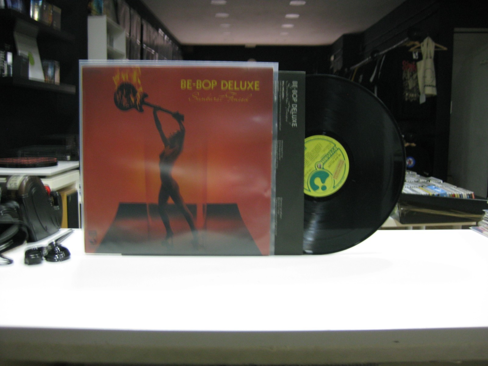 Be-Bop Deluxe LP Spagnolo Sunburst Finish 1976 Promo