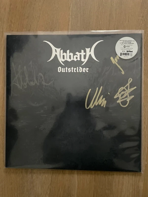 Abbath Outstrider limited signed
