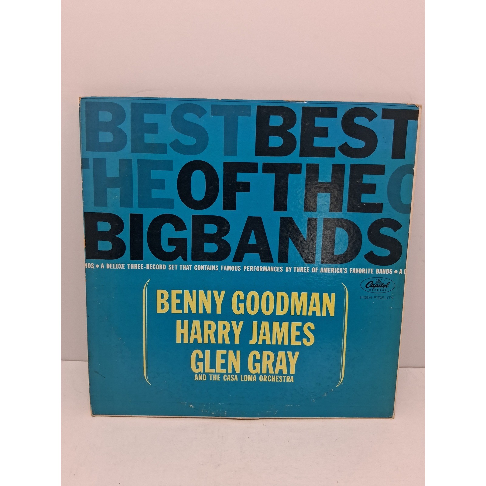 Best of the Big Bands 3 LP Vinyl Box Set Benny Goodman Harry James Glen Gray