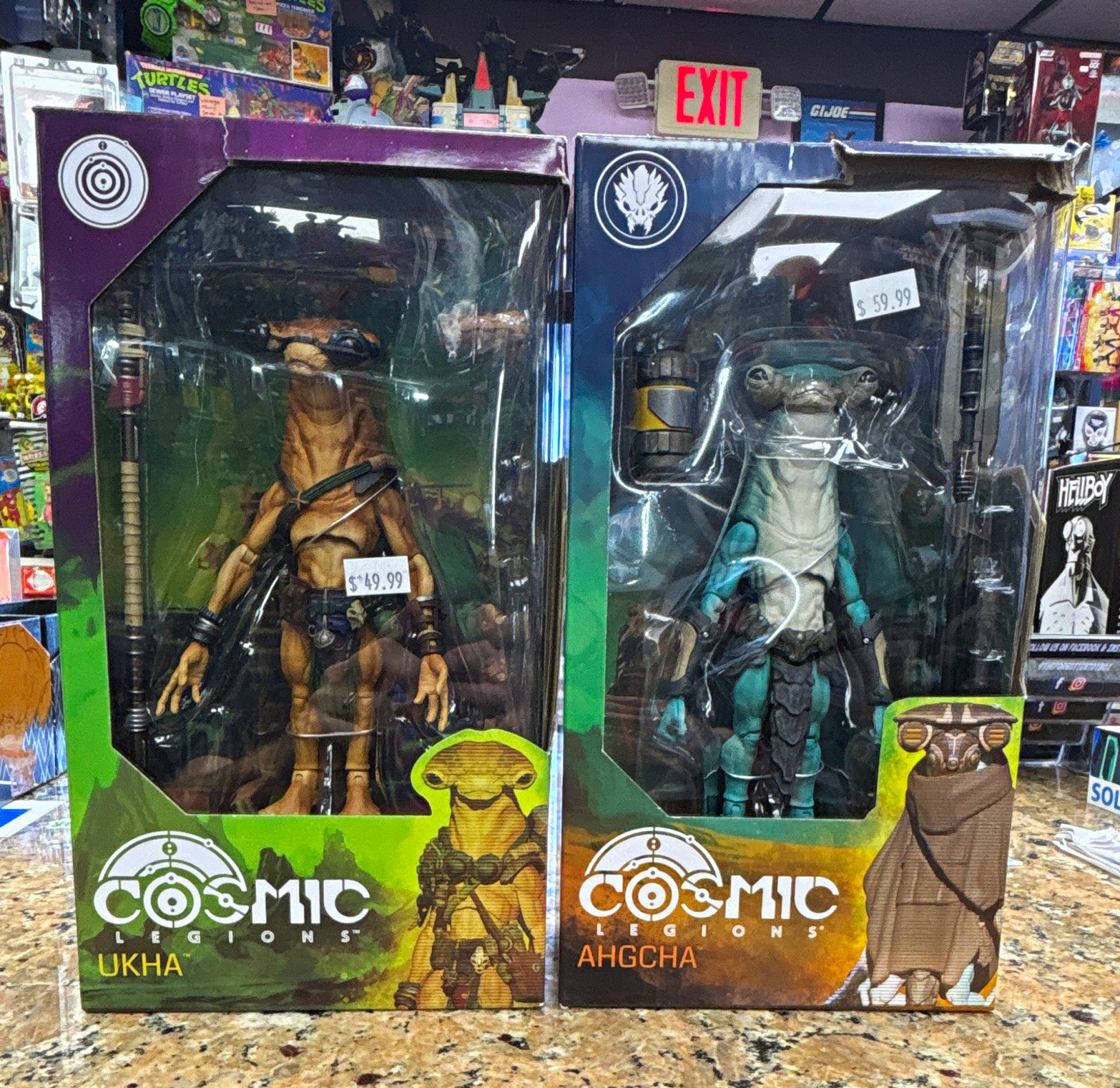 Four Horsemen Cosmic Legions Ukha & Ahgcha New in Box set of 2 Mythic 