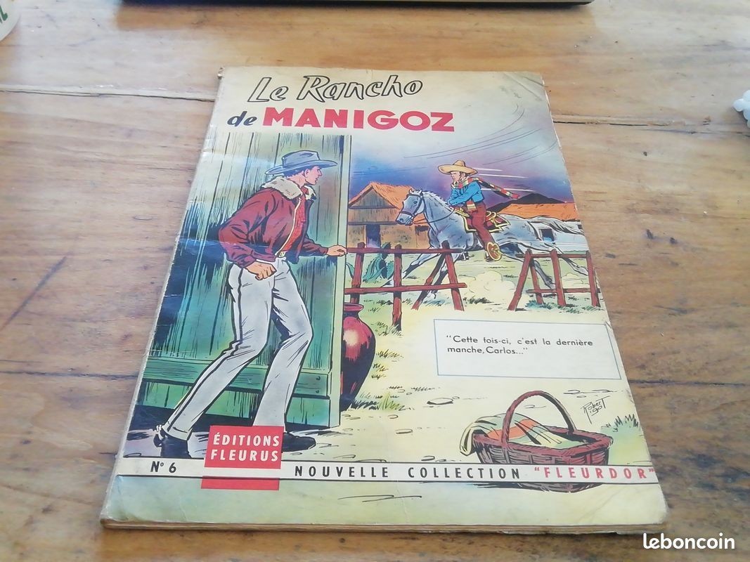 Bd le rancho de manigoz n. 6 édition fleurus 1959