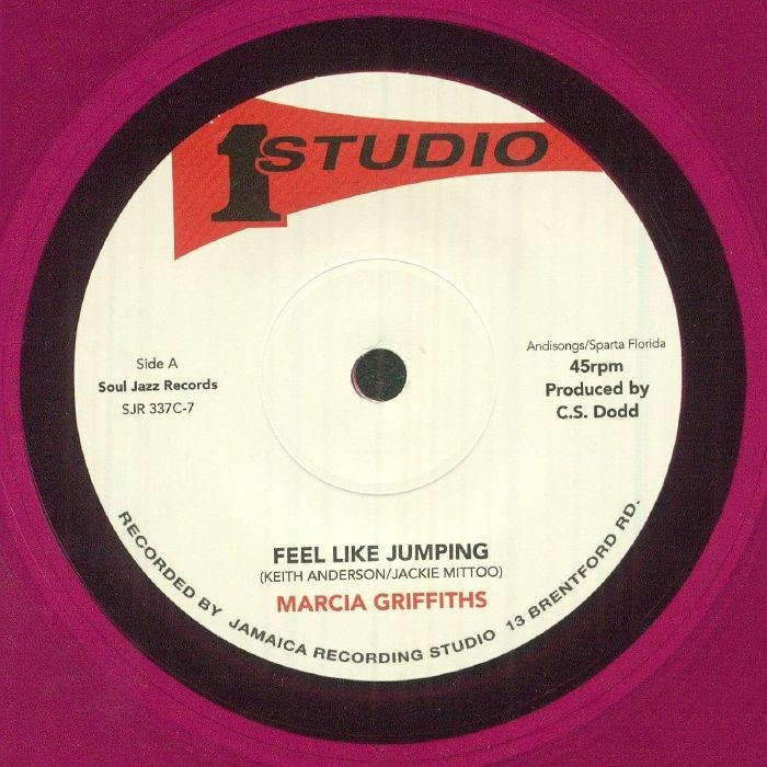 GRIFFITHS, Marcia/BRENTFORD DISCO SET - Feel Like Jumping - magenta vinyl 7"