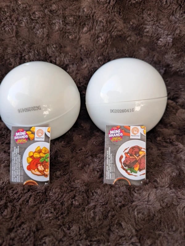 Lot de 2 mini brands Master chef