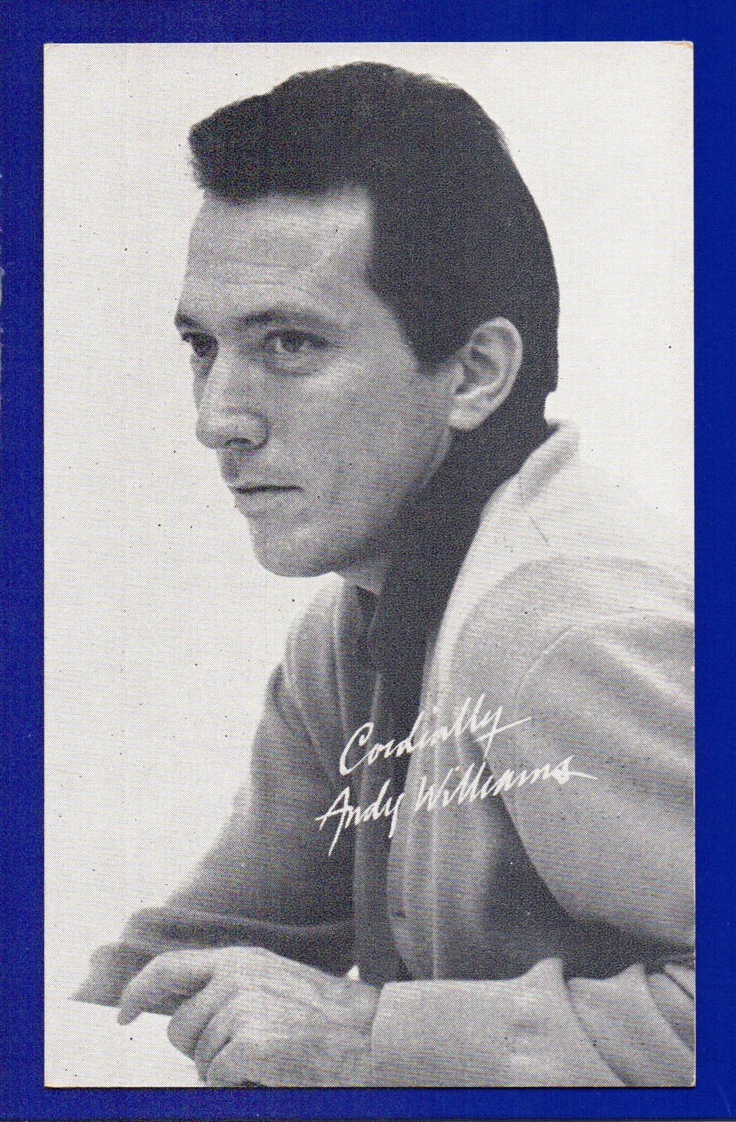 ANDY WILLIAMS ANNI 60 MOSTRA ARCADE CARTELLONE ATTORI MUSICA TV STAR OTTIMO