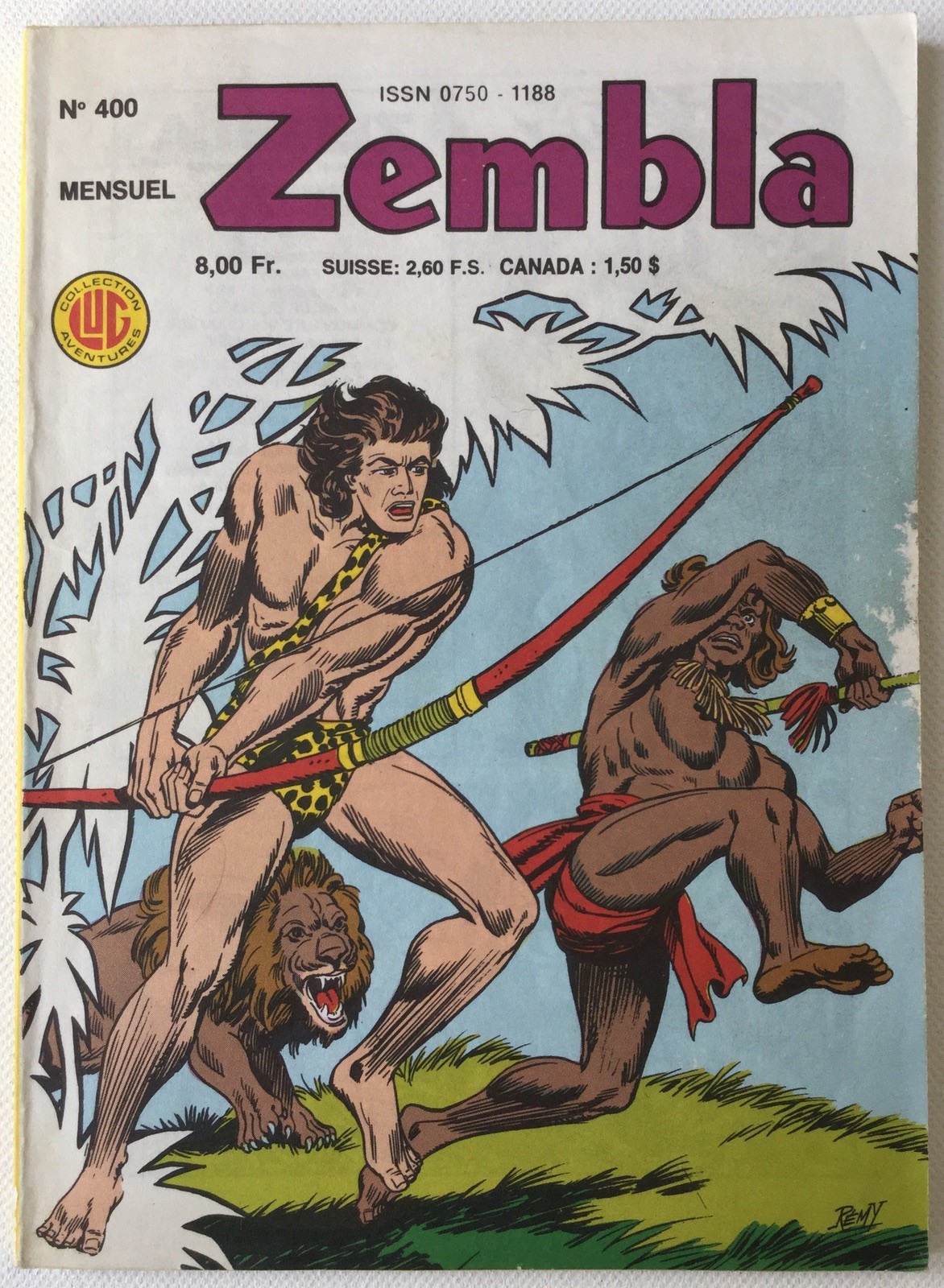 Zembla n°400 mai 1988 Editions Lug