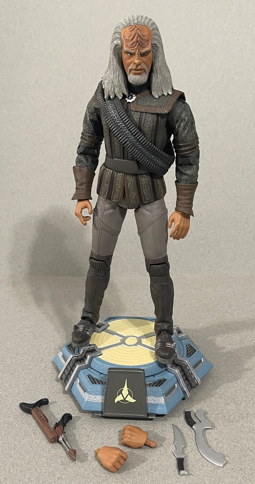 Star Trek TNG Diamond Select Governor Worf tutte le cose buone prossima generazione