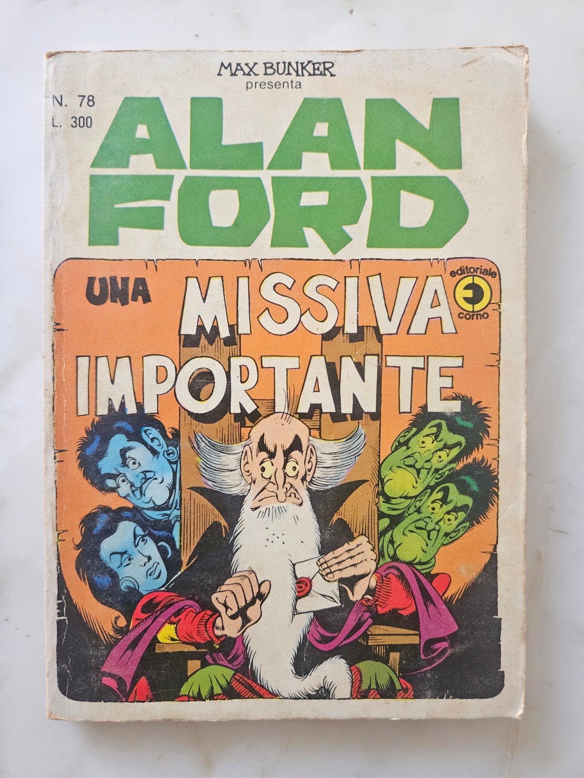 ALAN FORD  n.   78-79-80  - ed. Corno 1975 -  ottimo