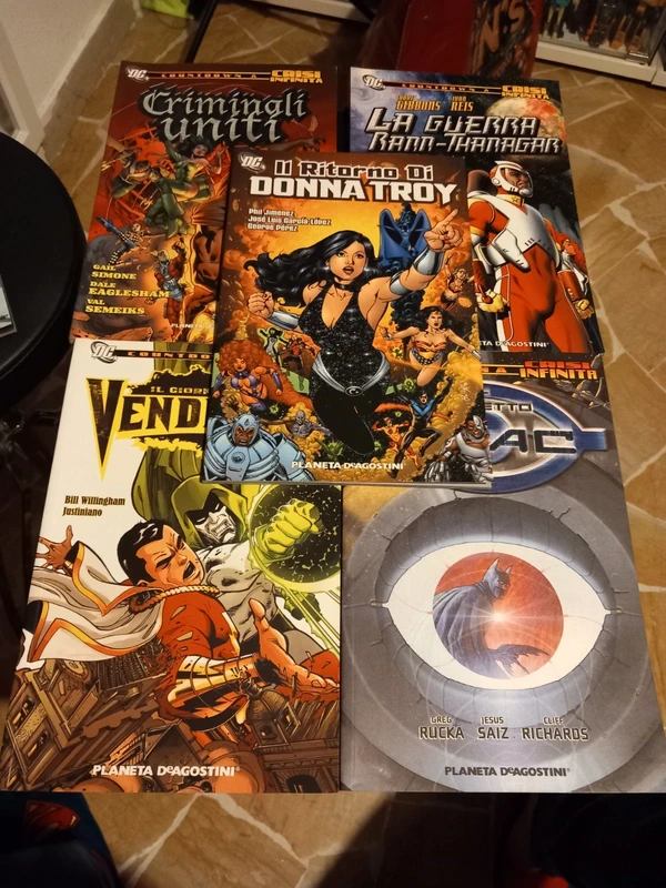 Countdown a Crisi Infinita, lotto 5 volumi Planeta DC Comics