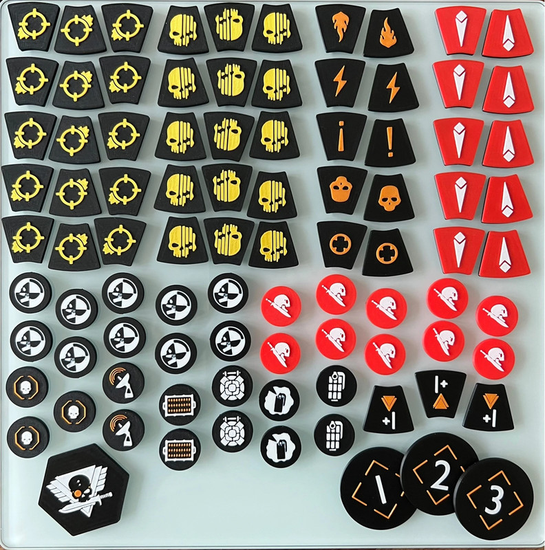 Kill Team Tokens: Set Completo Caja de inicio