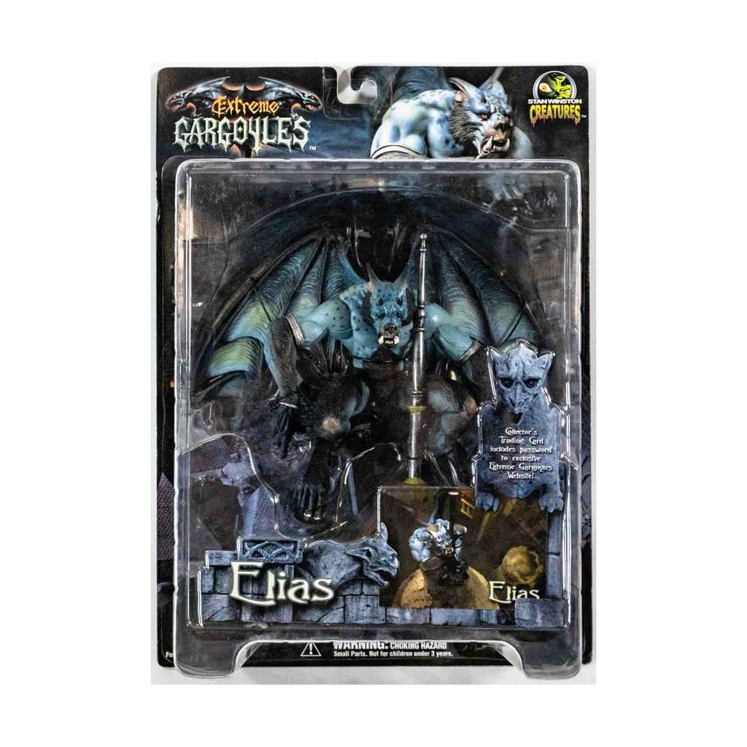 Stan Winston Creatures action figure Gargoyles estremi - Elias ottime condizioni+/come nuovo