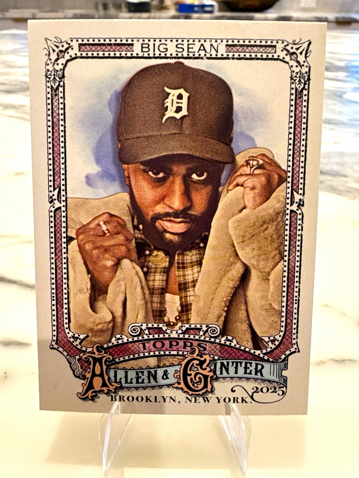 2025 Topps Allen & Ginter Big Sean #206 Rapper Detroit Tigers Card NM-MT